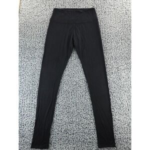 Bleusalt Malibu Womens Size 3 Black Leggins Mid Rise Super Soft Stretch Black